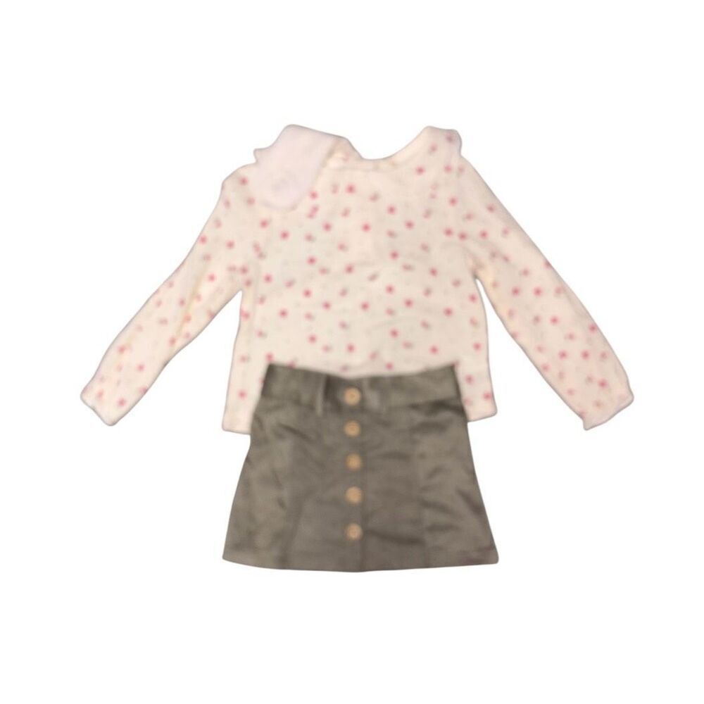 Rabbit + Bear Three Piece Skirt Set